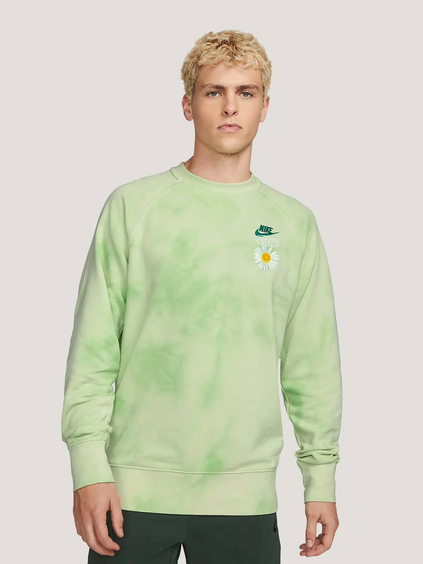 SWEATER S/CIERRE NIKE HOMBRE M NSW HBR-S FT CREW