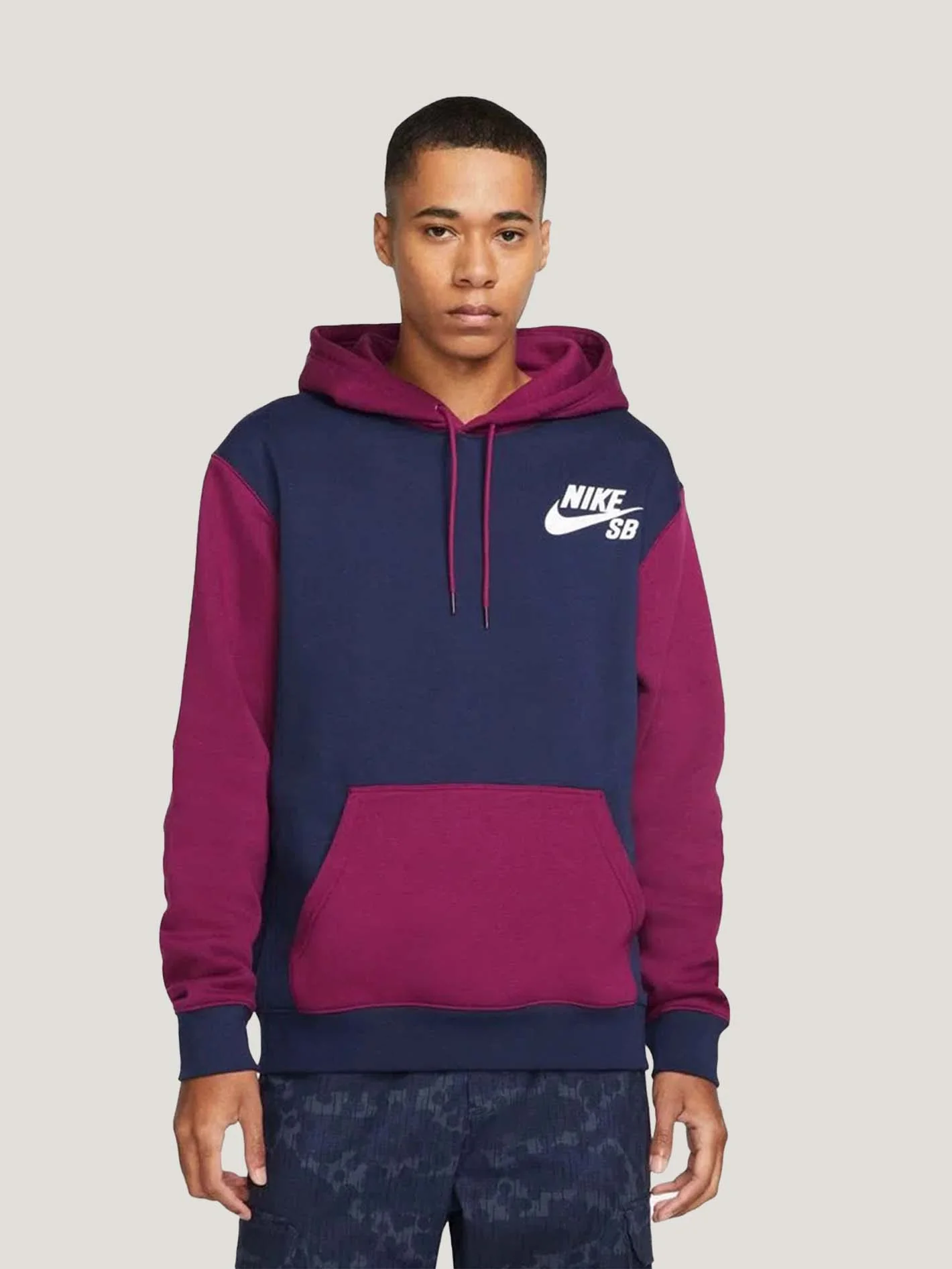 SWEATER S/CIERRE NIKE HOMBRE U NK SB ICON HOODIE PO ESSNL